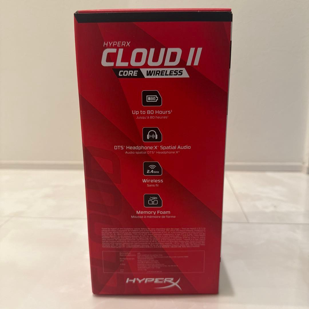 HyperX Cloud II Core Wireless【未開封品】
