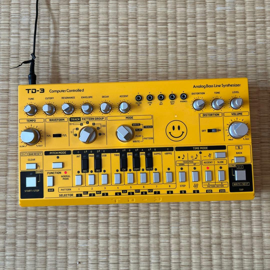 behringer アナログベースマシン TD-3-AM TB-303クローン？