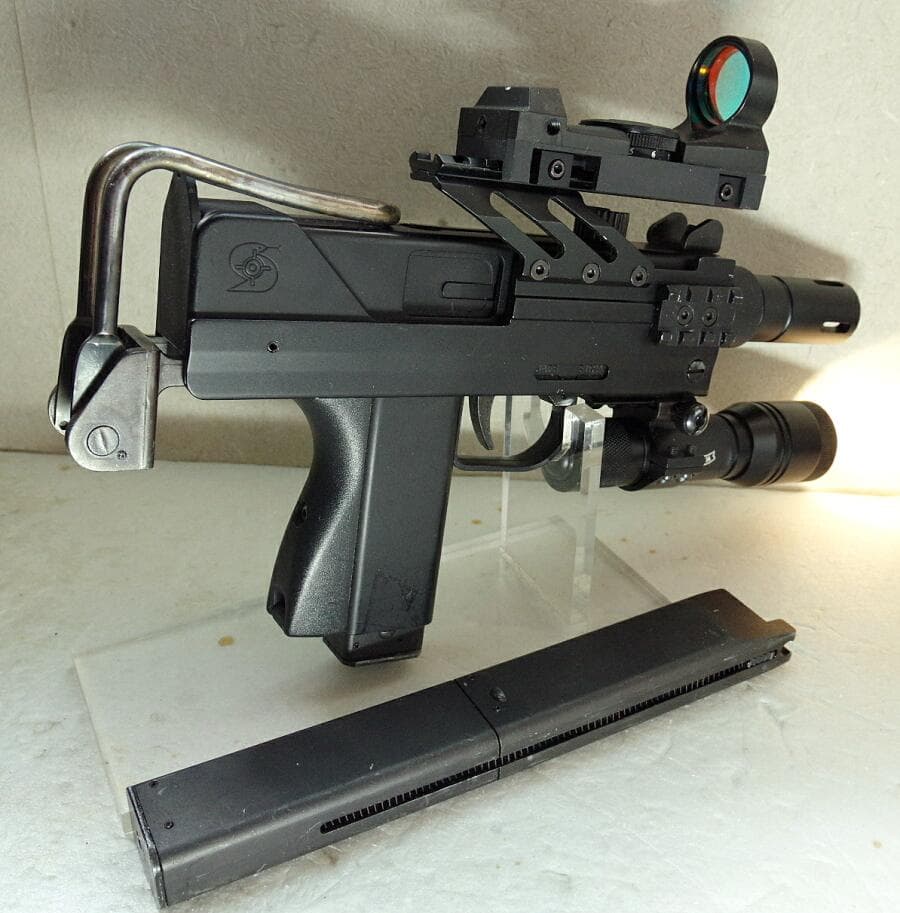 マルゼン NEWイングラム M11 CQBIV 50連マガジン＆ポイントサイト付