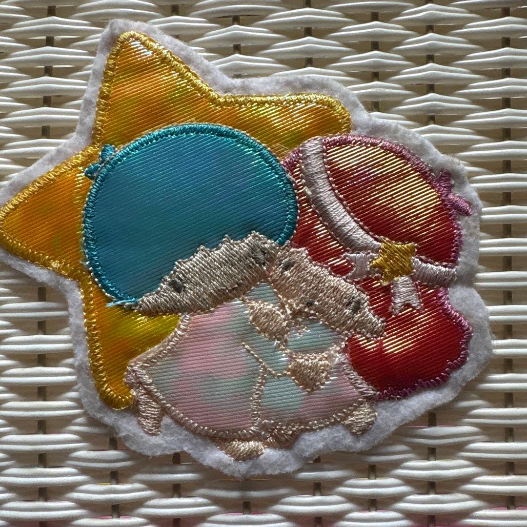 SANRIO キキララ リトルツインスターズ 小物書類ケース　レトロ 2003年