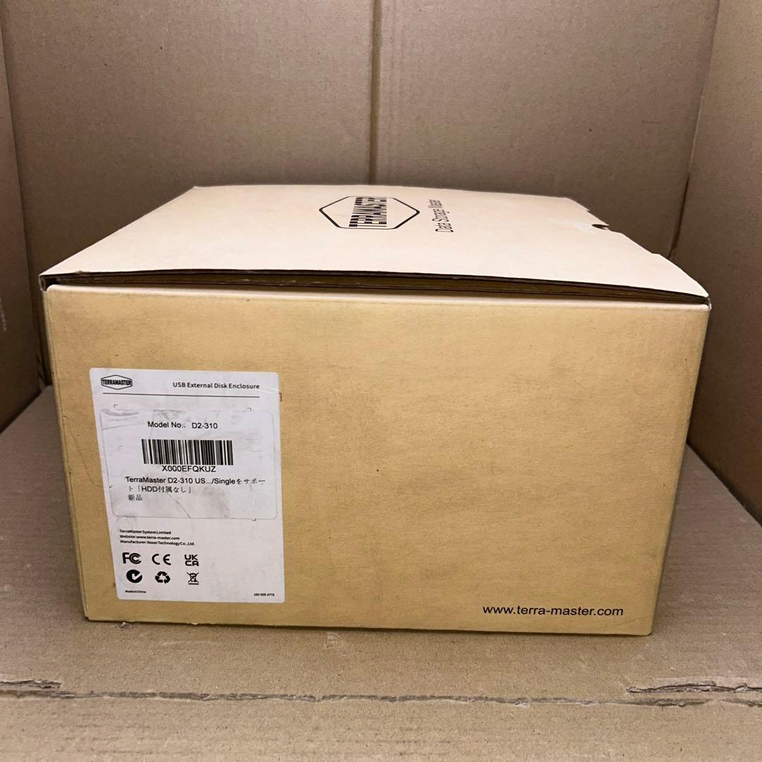 TERRAMASTER テラマスター HDD 付属なし