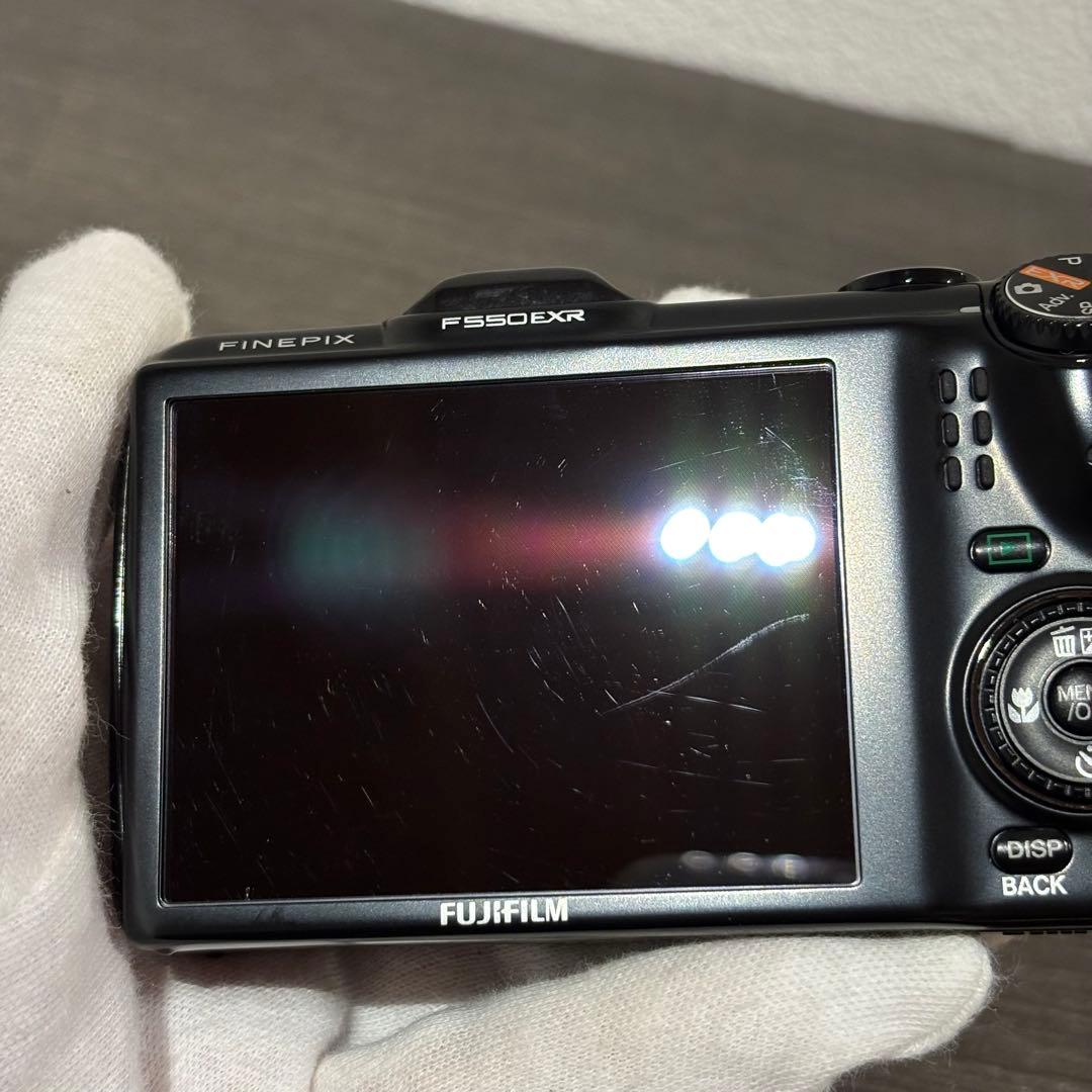 【ジャンク品】 FUJIFILM FINEPIX F550EXRデジタルカメラ