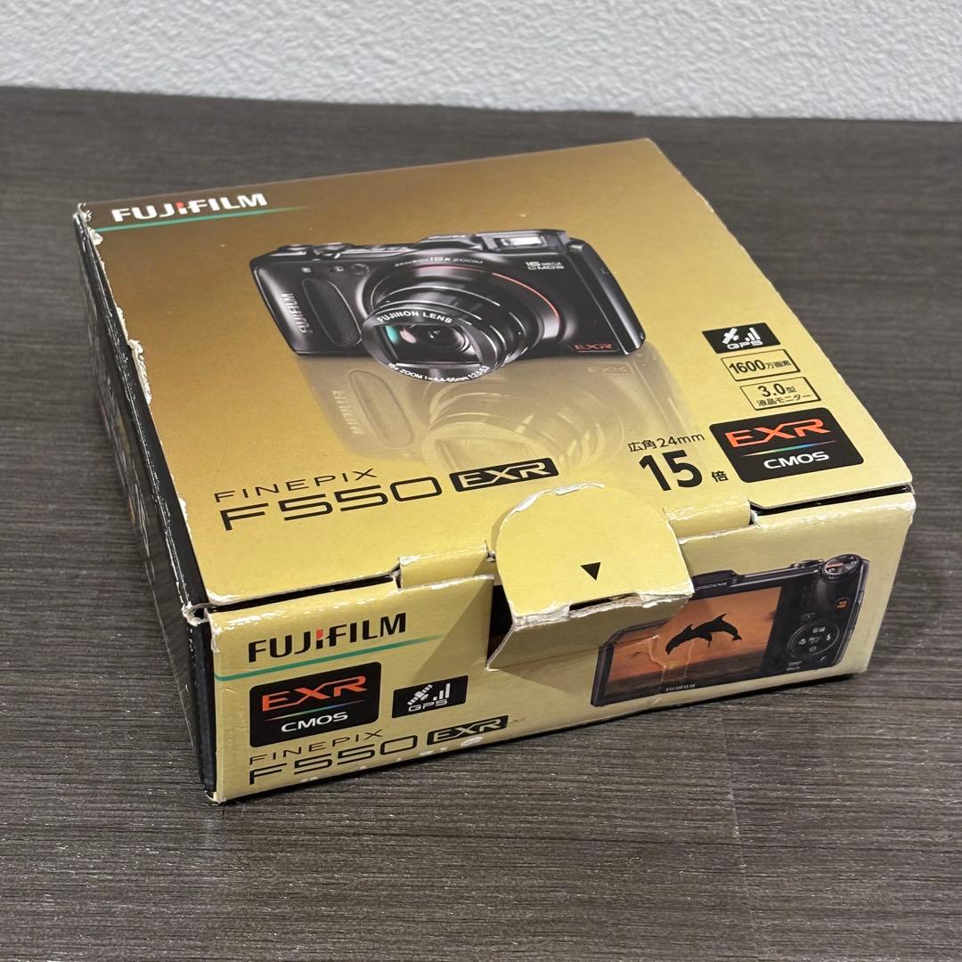 【ジャンク品】 FUJIFILM FINEPIX F550EXRデジタルカメラ