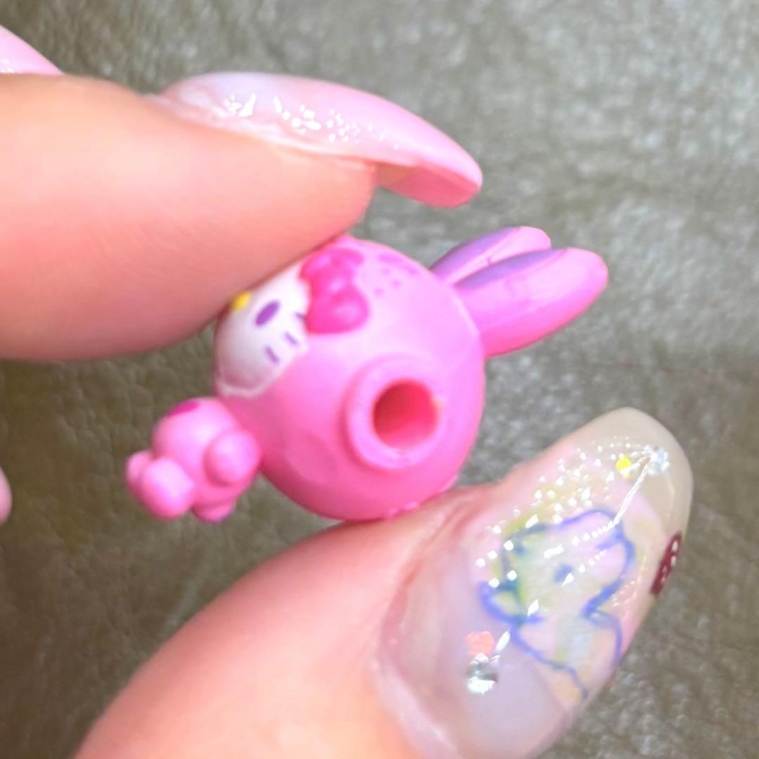 激レア　2010年製　カラフルバニー　キティ　うさぎ　パーツ