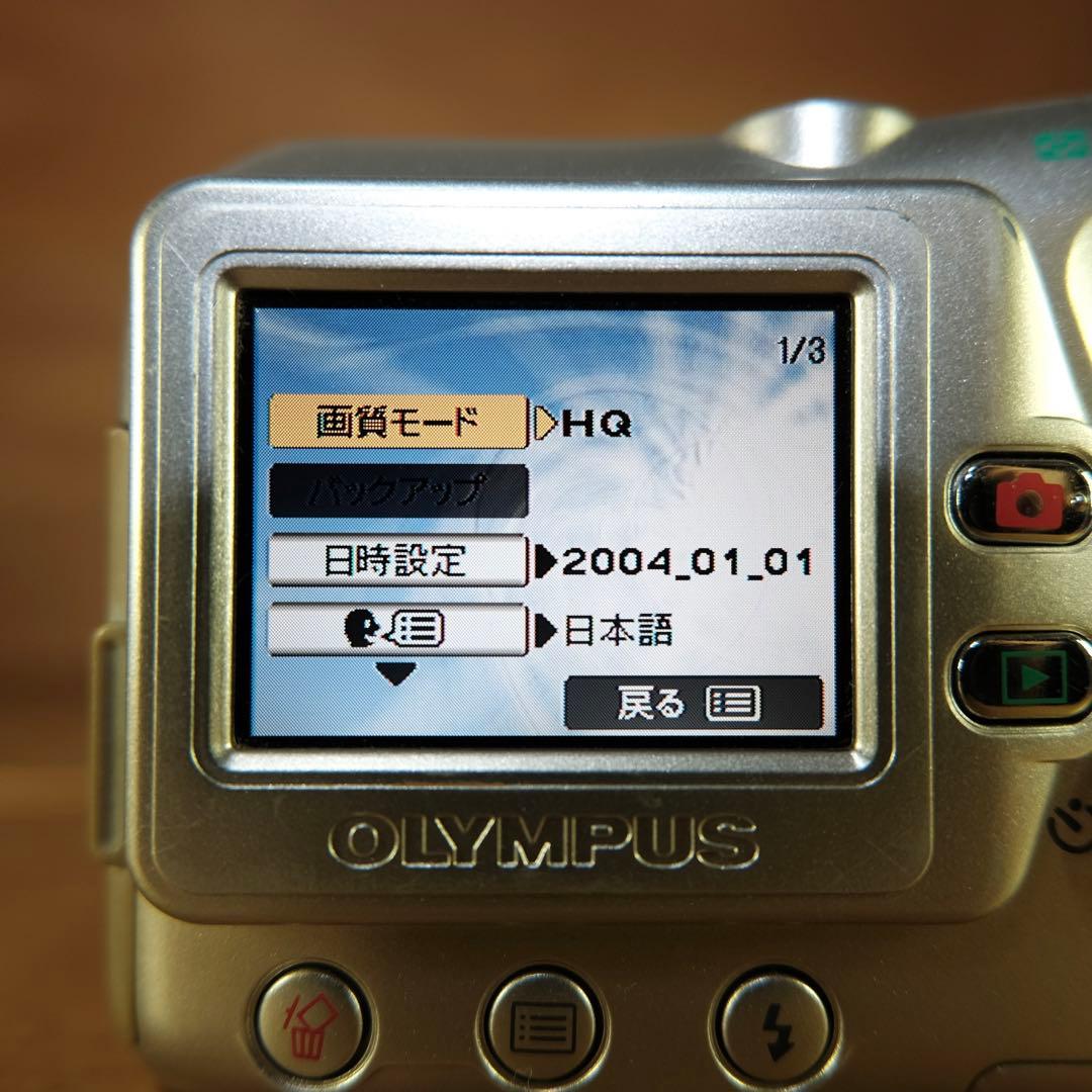 OLYMPUS Camedia X-450 コンパクトデジカメ【箱付・動作品】