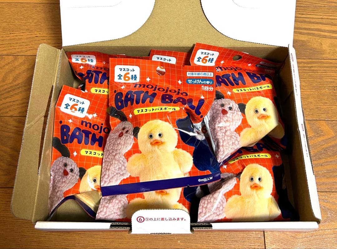 mojojojo モジョジョジョ バスボール 7個セット