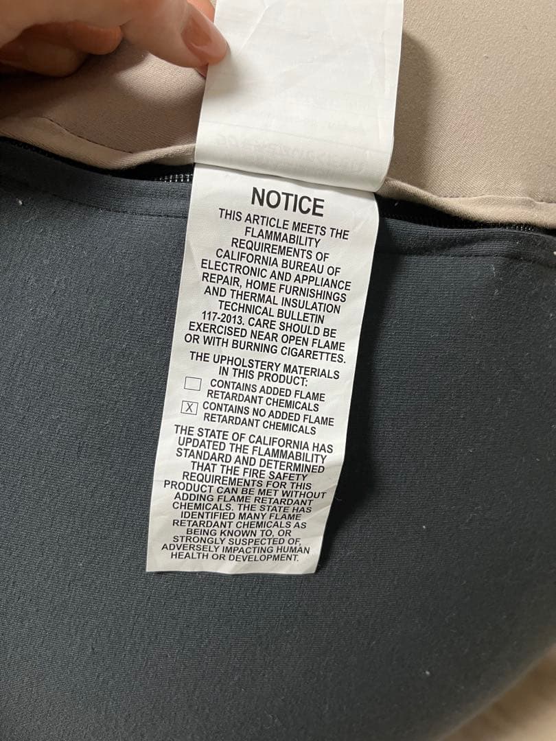 ヨギボーバブル　Yogibo Bubble ダークグレー/ライトグレー