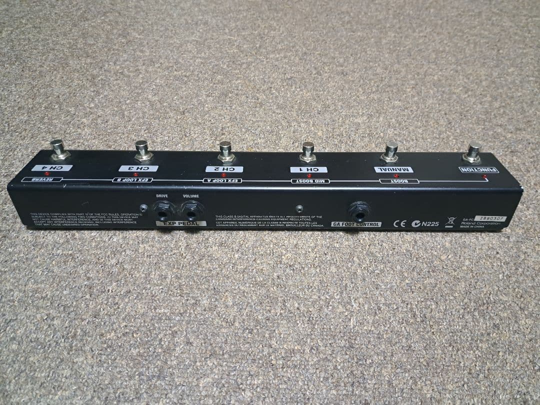 Roland BOSS フットコントローラー GA-FC 動作確認済み
