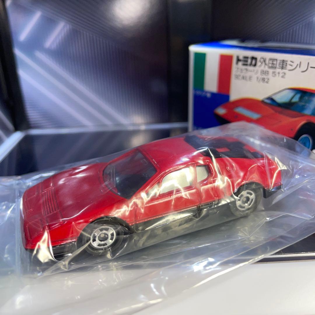 トミカ　外国車シリーズ　フェラーリ512BB　青箱　超希少
