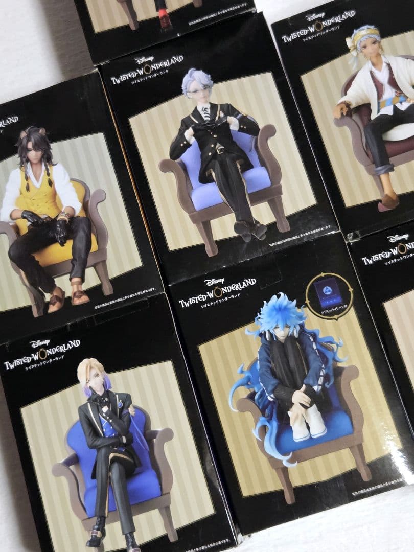 ツイステ プレミアムグレイスシチュエーションフィギュア コンプリート