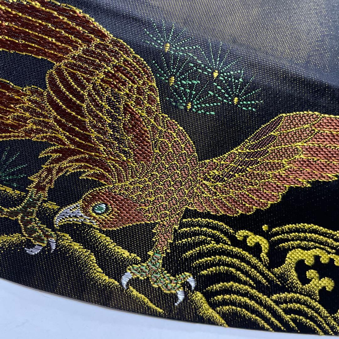 お札入れ　鷲刺繍　長財布　未使用品