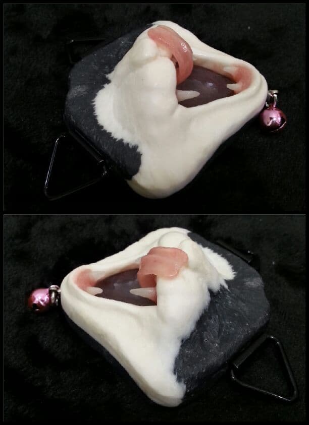 にゃん牙 (白黒ハチワレtype)