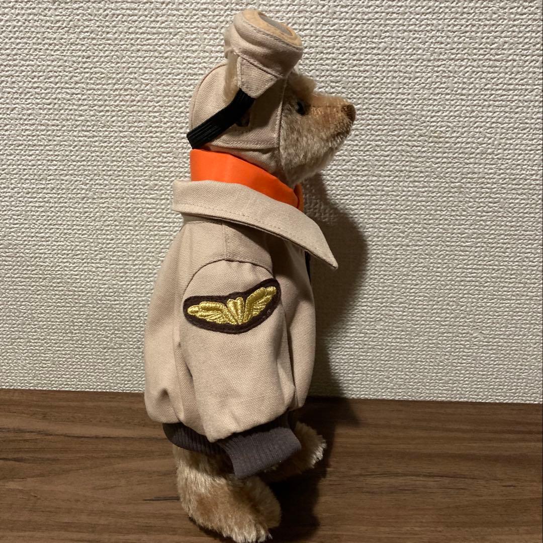 シュタイフ テディベア JAL Pilot Teddy bear 限定版