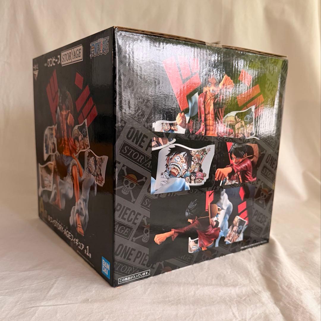 美品　ONEPIECE ルフィSTORY-AGEフィギュア　一番くじ　Ａ賞