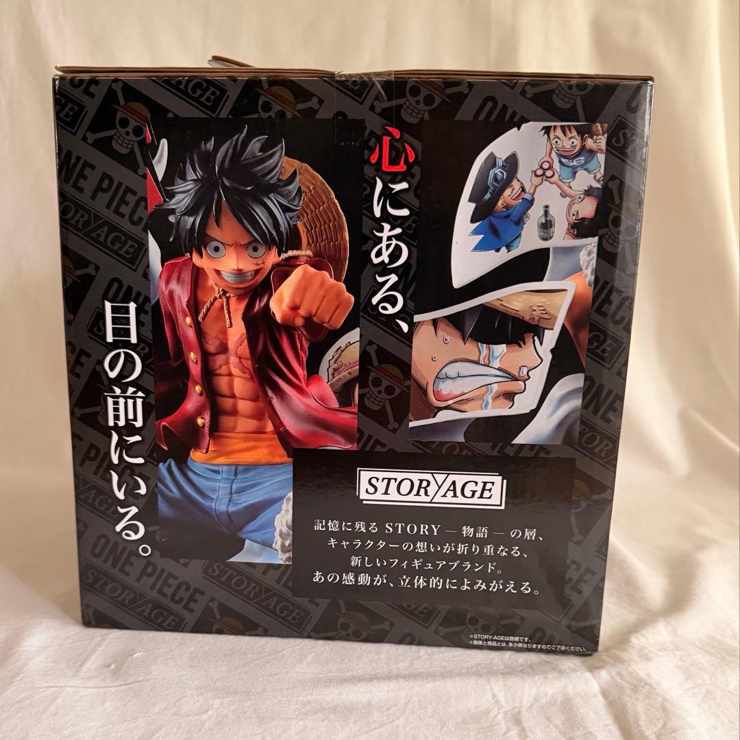 美品　ONEPIECE ルフィSTORY-AGEフィギュア　一番くじ　Ａ賞
