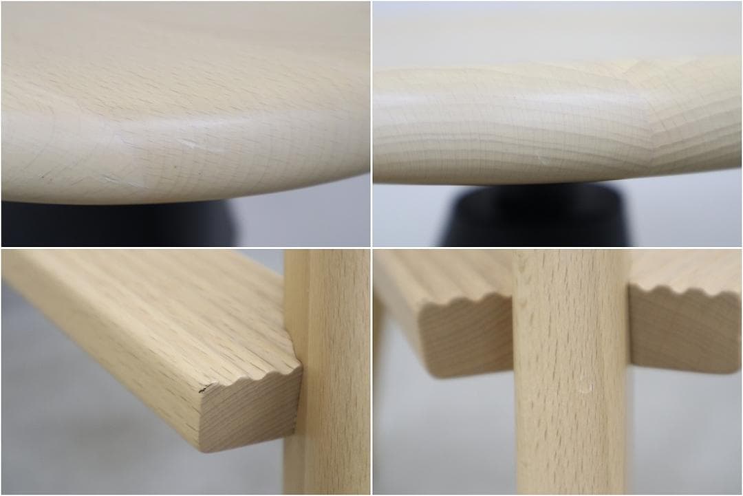 2 MAGIS マジス トム＆ジェリー ハイ スツール 木製 カウンターチェア