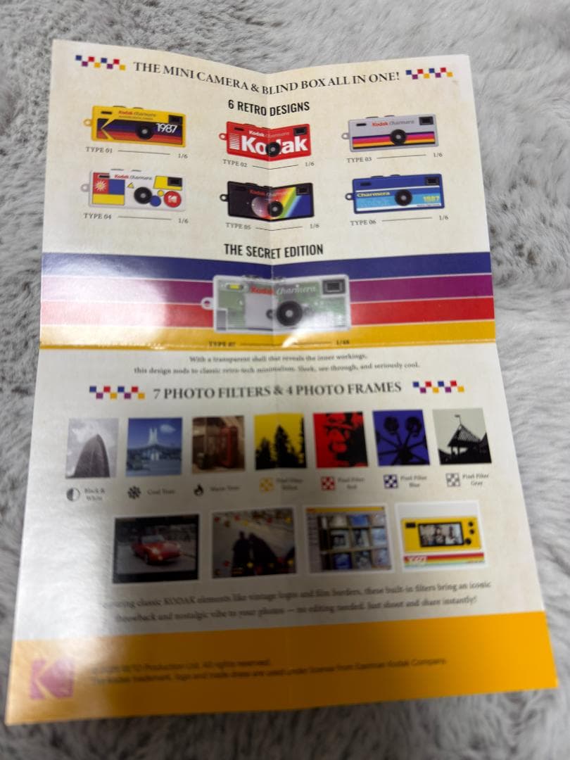 新品未使用 KODAK CHARMERA TYPE02 赤