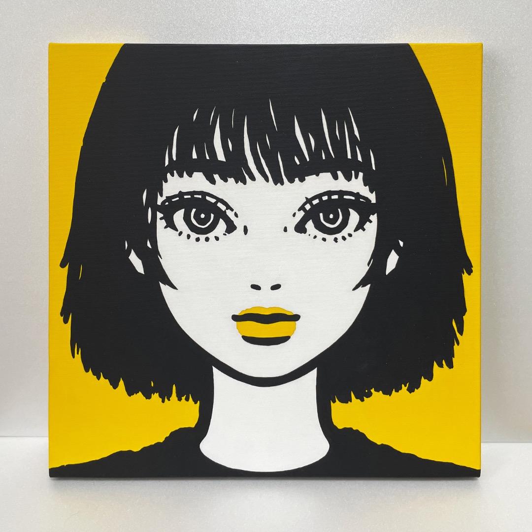 茶*々様 【原画】一点物/現代アート/キャンバス/絵画/インテリア/アート/モダ