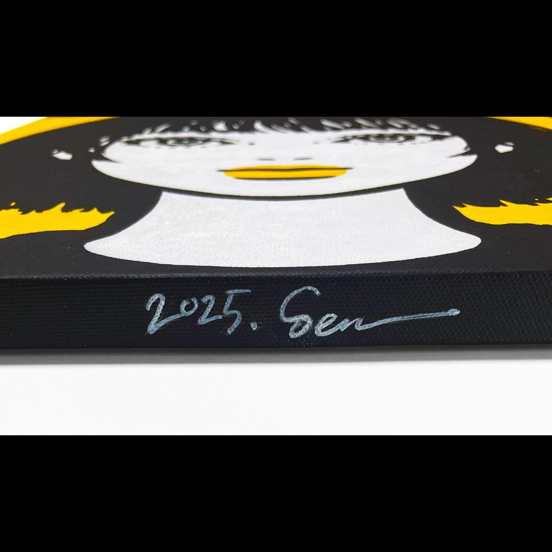 茶*々様 【原画】一点物/現代アート/キャンバス/絵画/インテリア/アート/モダ