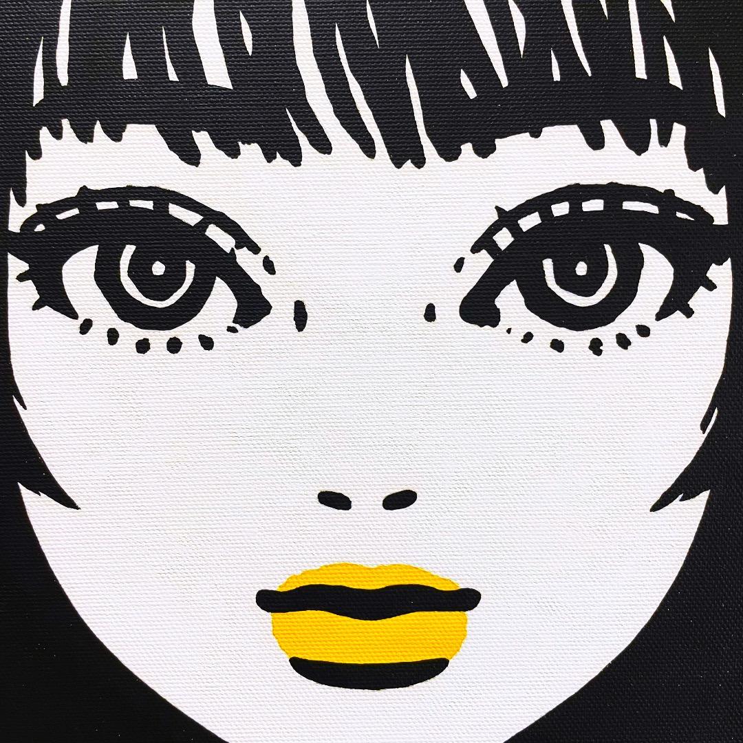 茶*々様 【原画】一点物/現代アート/キャンバス/絵画/インテリア/アート/モダ