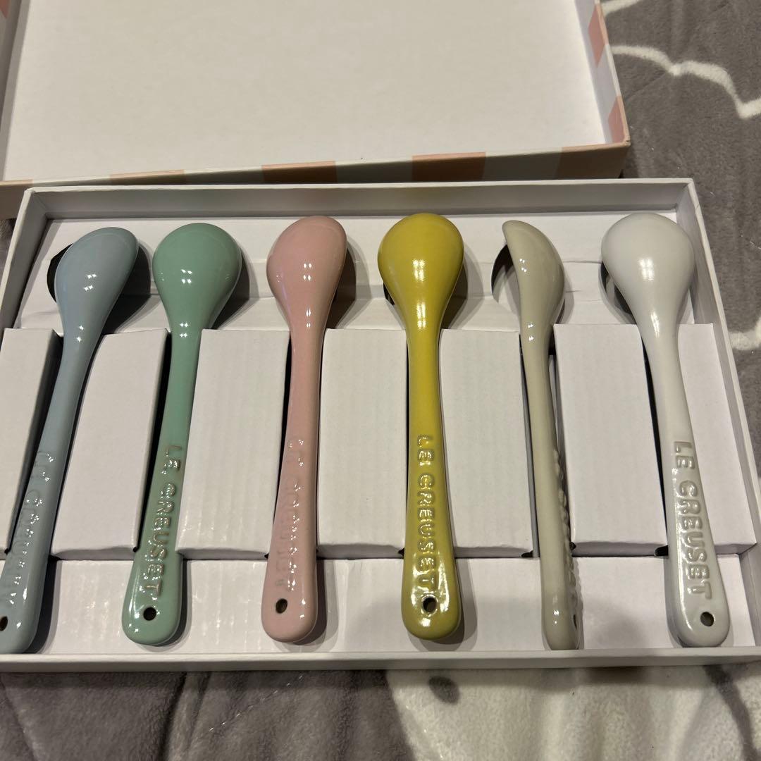 ルクルーゼ ソルベコレクション　スプーン 新品未使用機