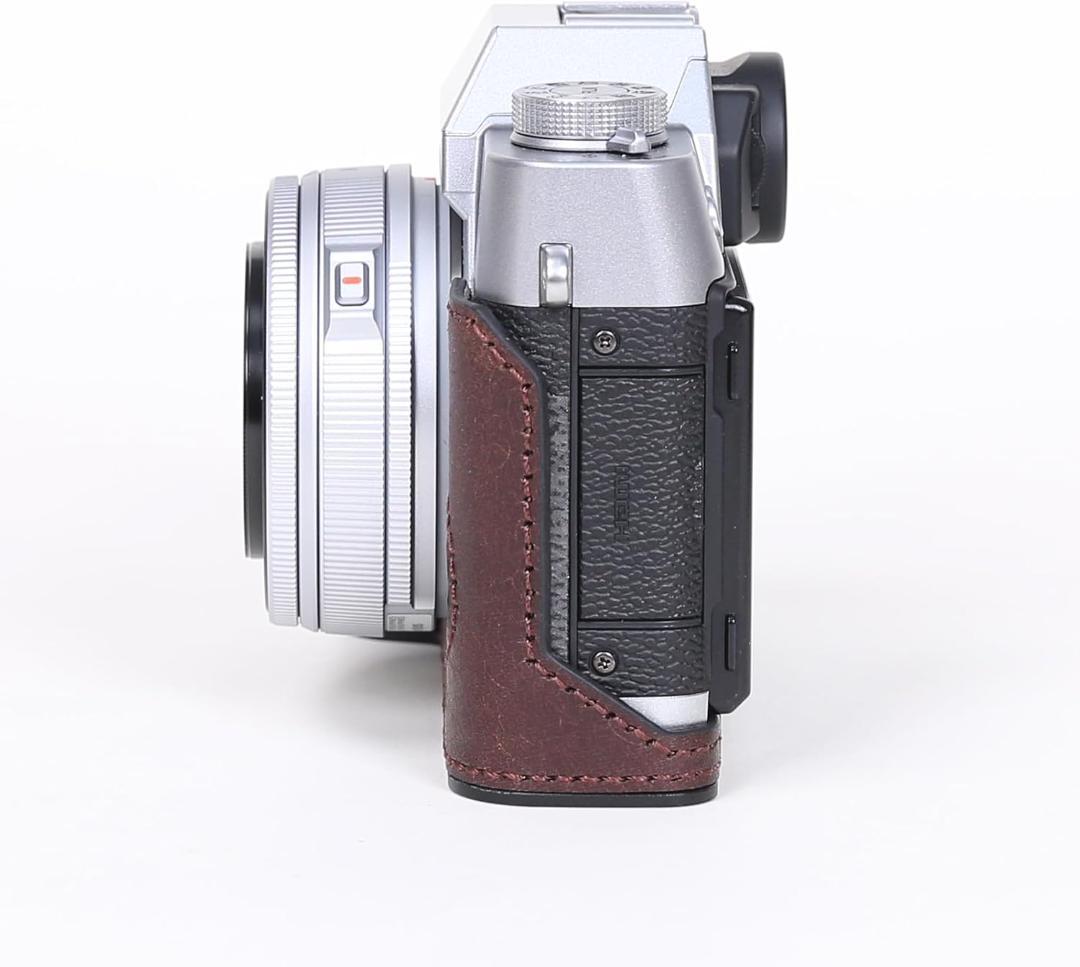 カメラケース 富士 X-T30 本革 レトロコーヒ