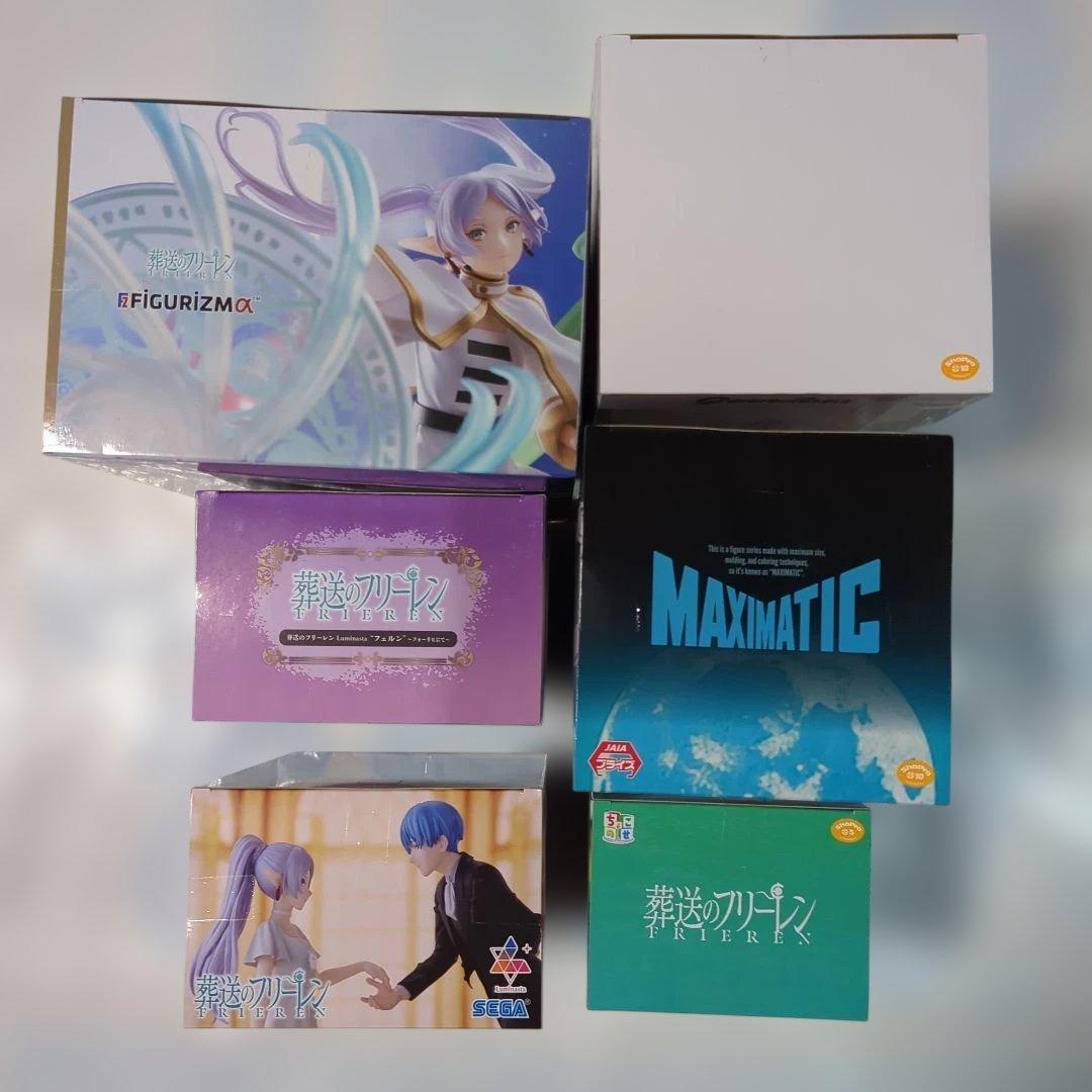 葬送のフリーレンフィギュア　フリーレン・フェルン　フリーレンの杖セット