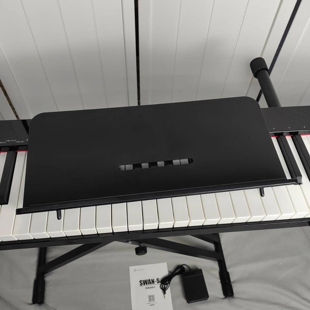 ニコマク NikoMaku 電子ピアノ 88鍵盤 SWAN-S ケース付き
