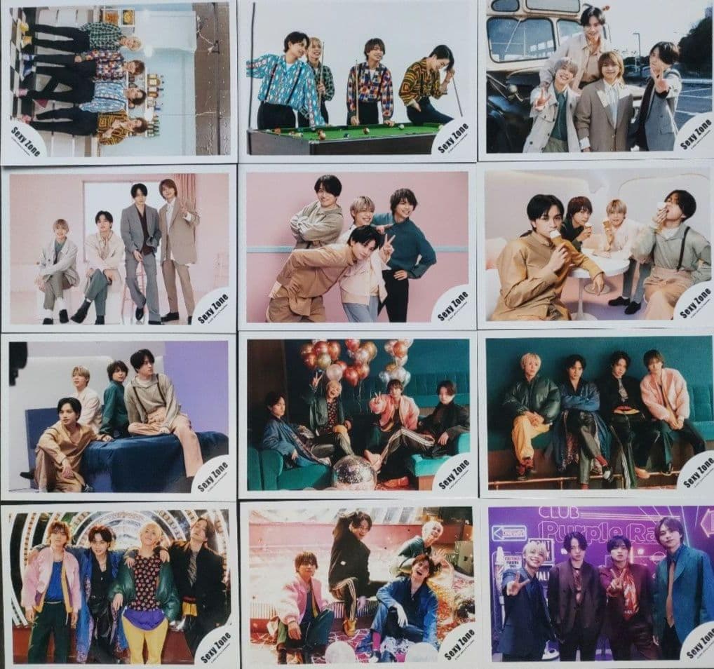 Sexy Zone セクゾ 公式写真 集合 ② デビュー～2024