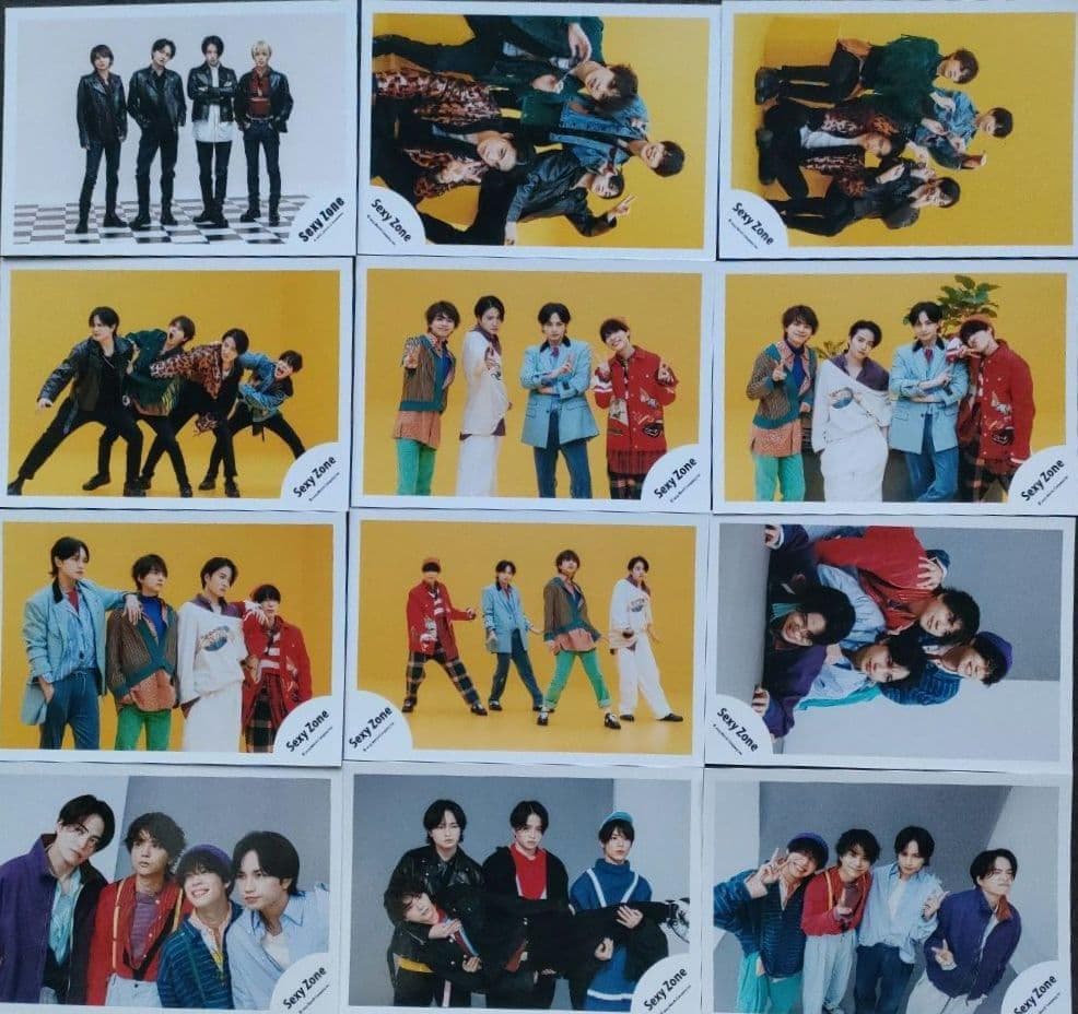 Sexy Zone セクゾ 公式写真 集合 ② デビュー～2024