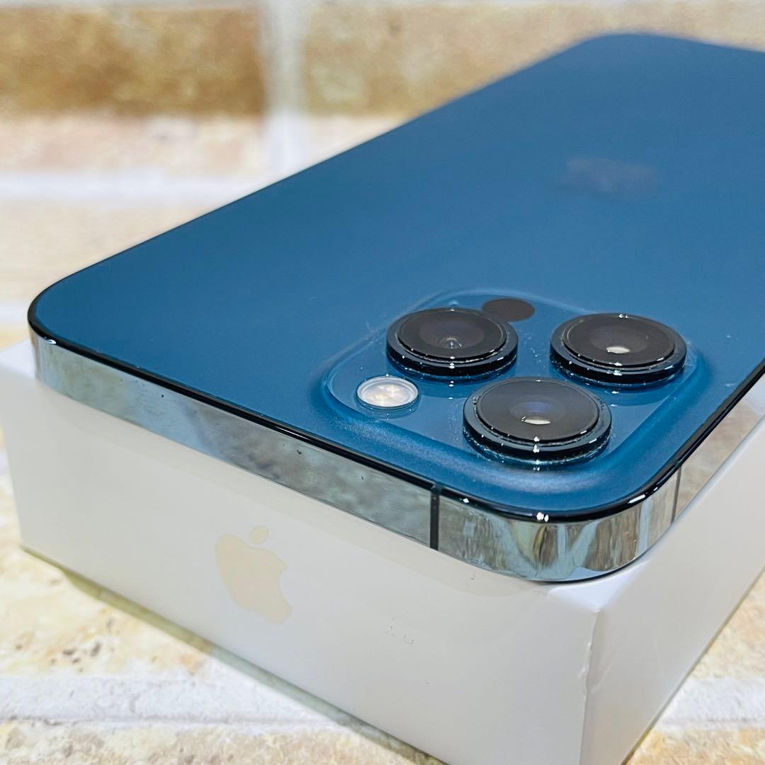 SIMフリー iPhone12ProMAX 256GB パシフィックブルー