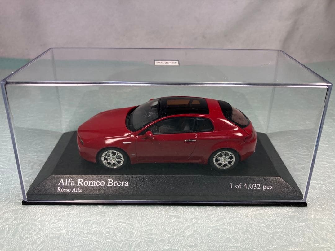 ミニチャンプス　Alfa Romeo Brera 2006年　レッド