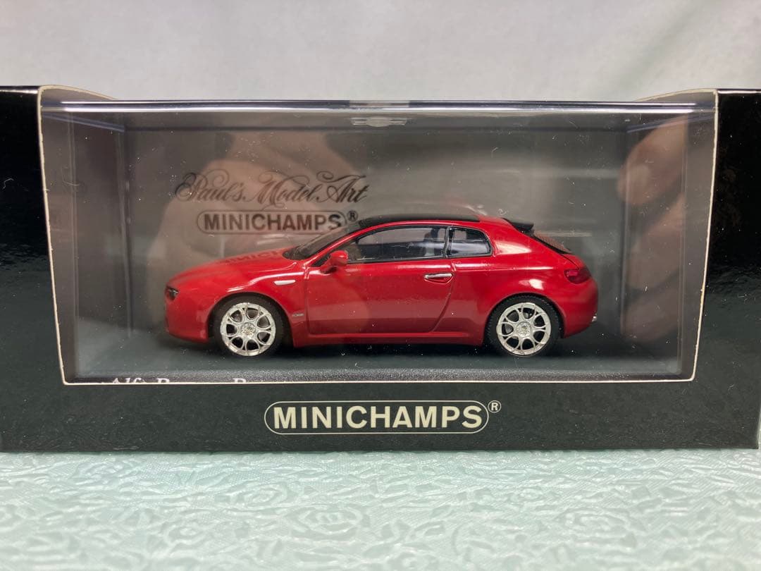 ミニチャンプス　Alfa Romeo Brera 2006年　レッド