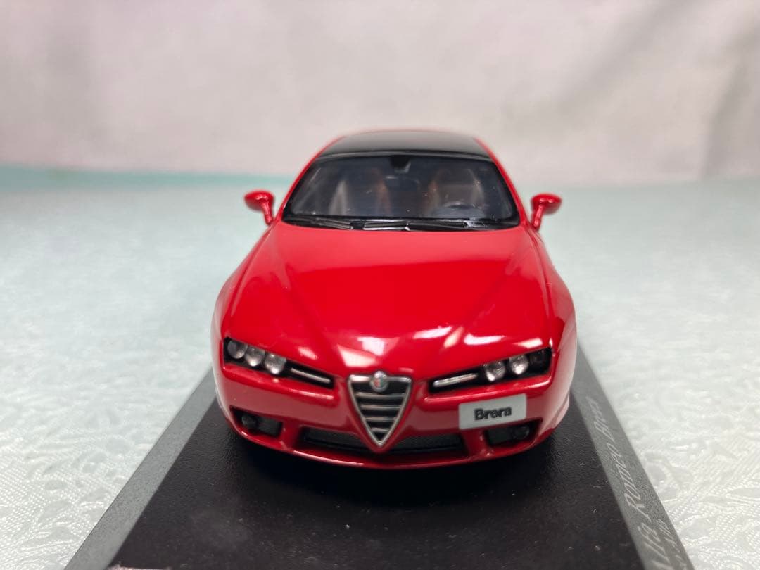 ミニチャンプス　Alfa Romeo Brera 2006年　レッド