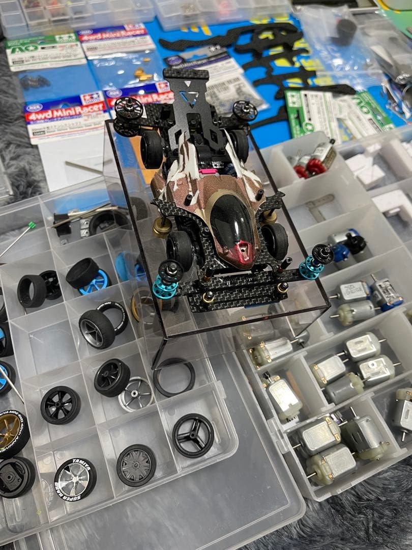 タミヤ ミニ四駆 カモフラージュ