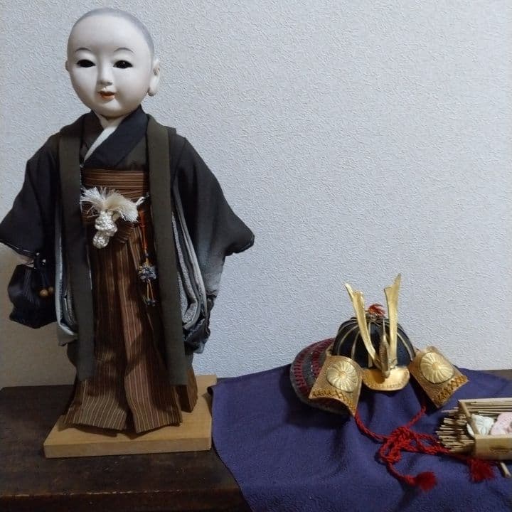 男の子五月人形と兜