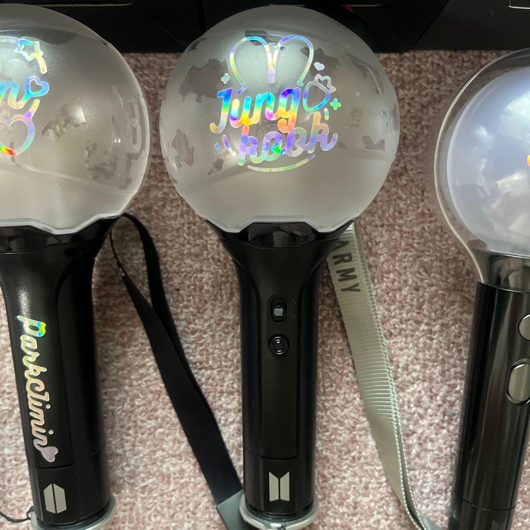 BTS アミボム ペンライト Ver.3 マップオブザソウル 3本まとめ売り