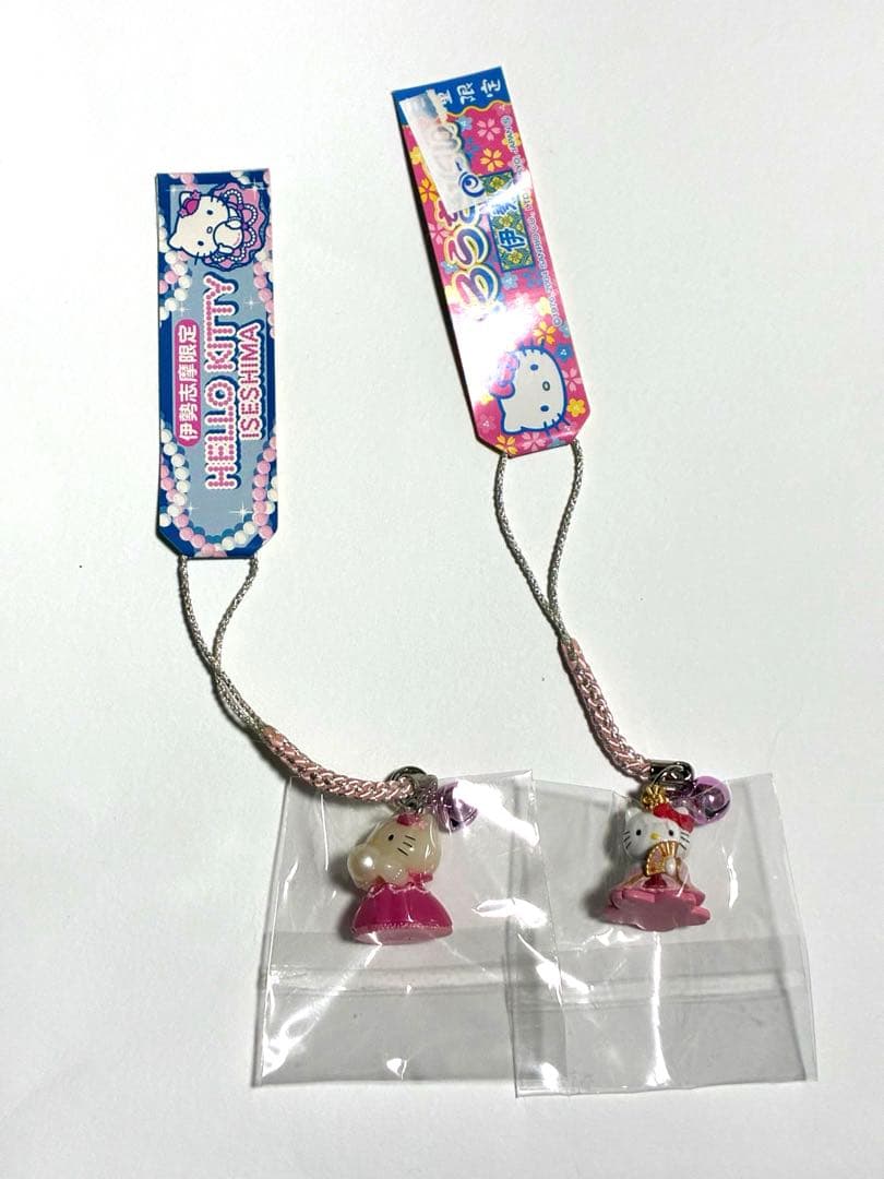 【レア】　ご当地キティ　根付け 伊勢志摩、伊勢限定　2個セット