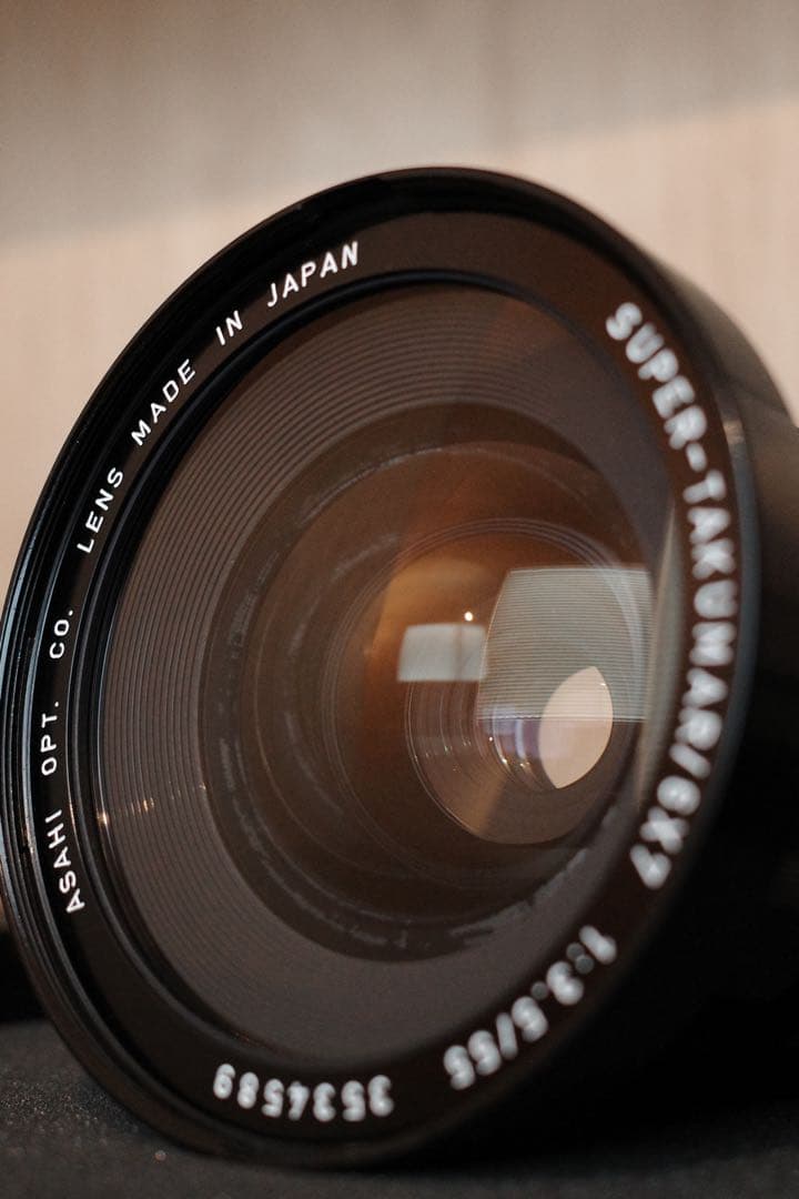 美品 PENTAX 67 55mm F3.5 広角中判レンズ