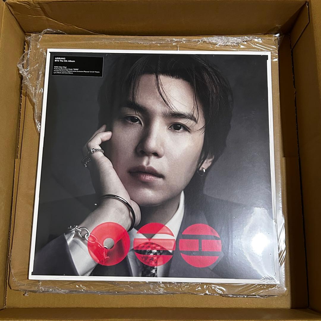 BTS SUGA ARIRANG アリラン レコード LP