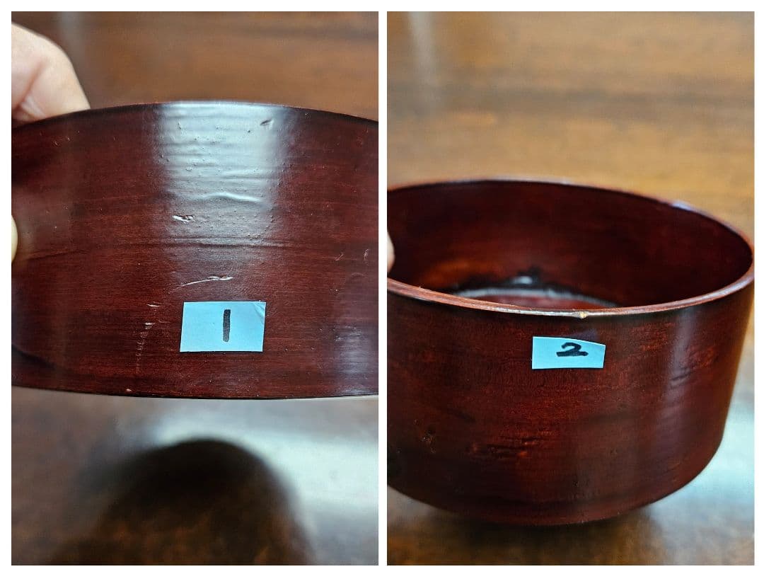 井川メンパ　6点セット　海野想次製造 未使用品