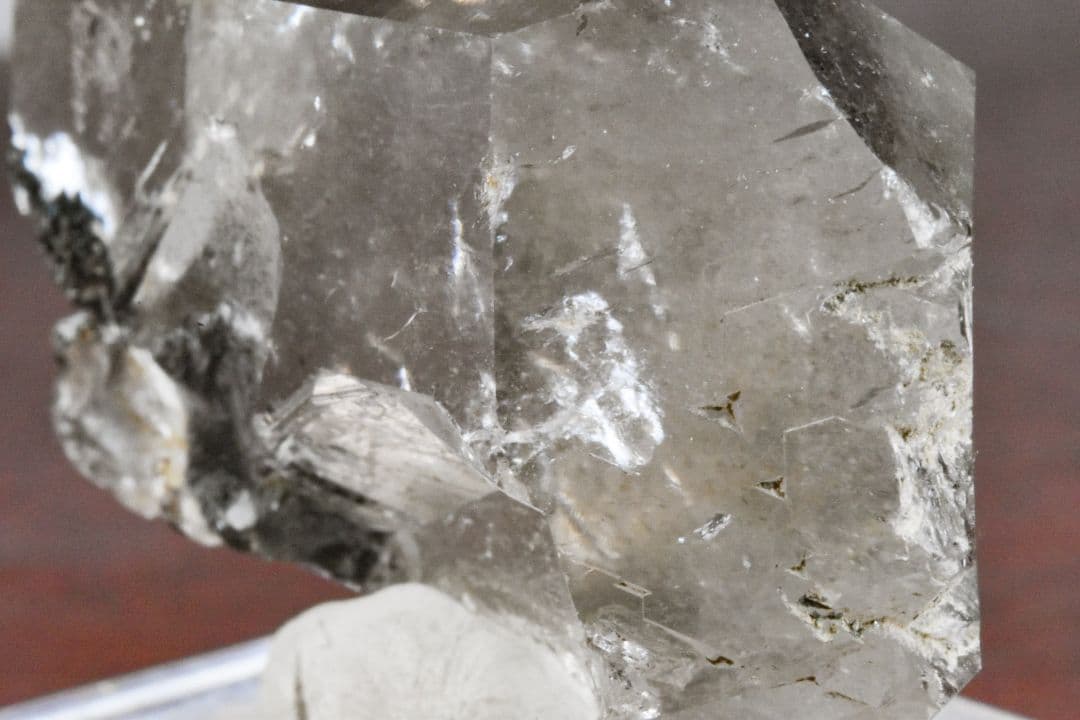 ロシア ポーラーウラル産 スモーキークォーツ グインデル