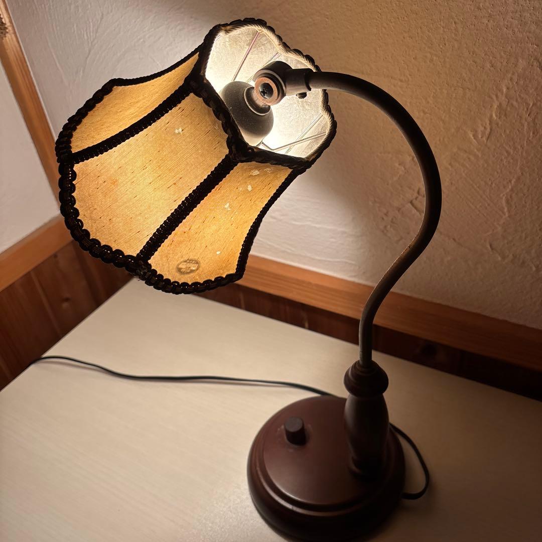 【レトロ照明】テーブルランプ　アンティーク照明　卓上ランプ