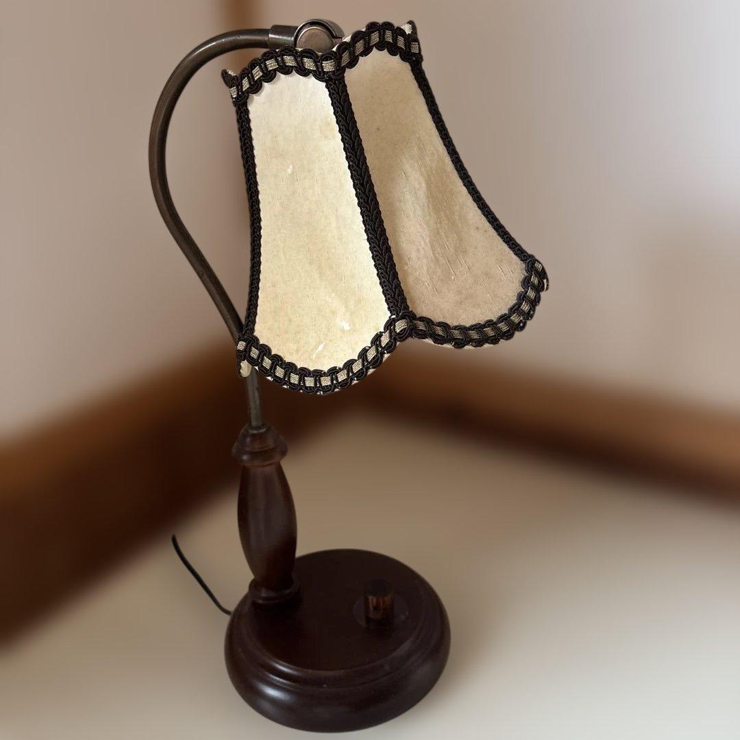 【レトロ照明】テーブルランプ　アンティーク照明　卓上ランプ