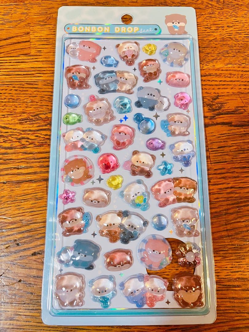 ボンボンドロップシール 水族館限定 6枚セット コンプリート