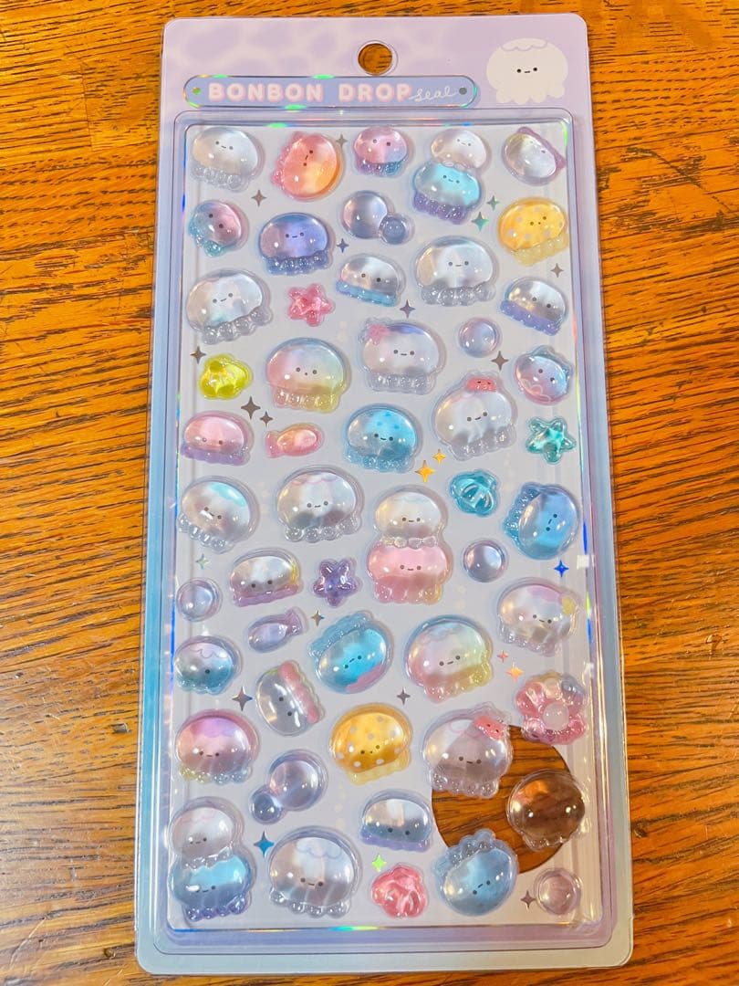 ボンボンドロップシール 水族館限定 6枚セット コンプリート