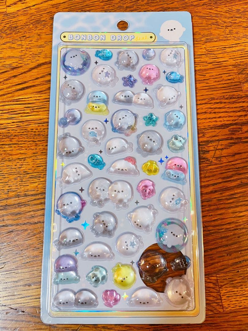 ボンボンドロップシール 水族館限定 6枚セット コンプリート