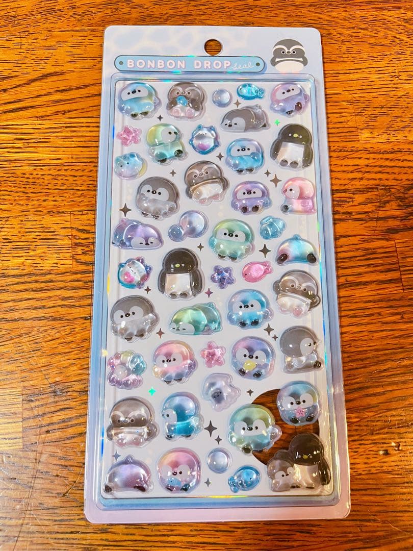 ボンボンドロップシール 水族館限定 6枚セット コンプリート