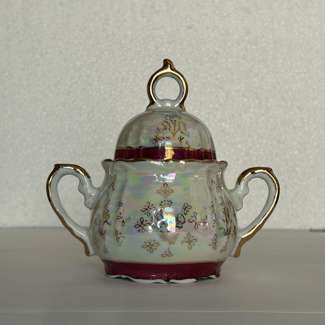 【完品未使用】美濃焼 ラスター彩 5客 セット