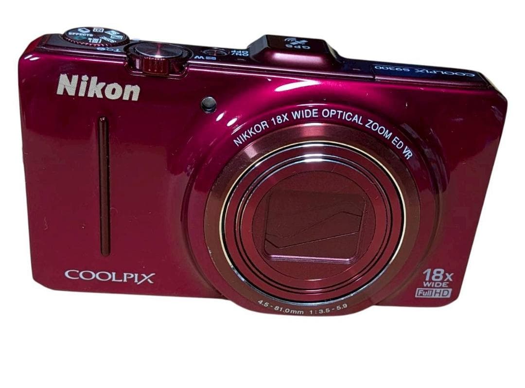 Nikon COOLPIX S9300 レッド ジャンク